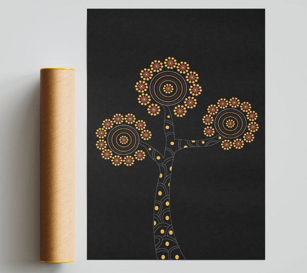 Aboriginal Flower Tree