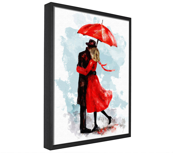 A picture of a Love With Style framed canvas print sold by Wallart-Direct.co.uk