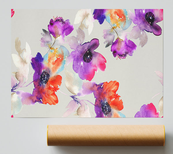 Watercolour Petals