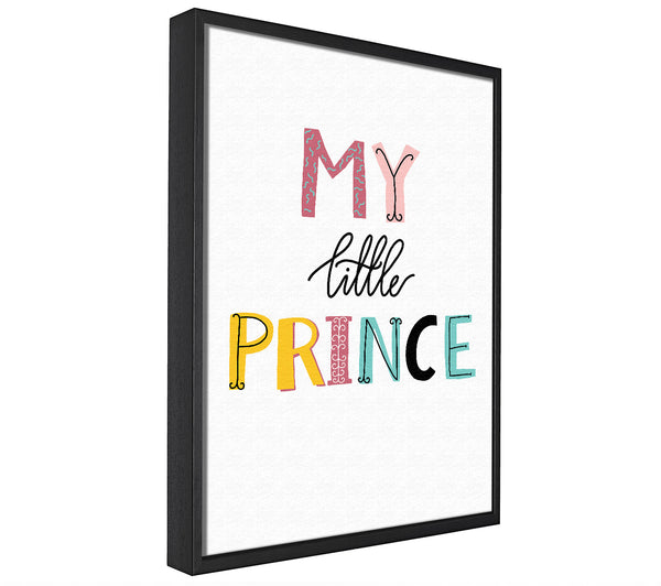 A picture of a My Little Prince framed canvas print sold by Wallart-Direct.co.uk