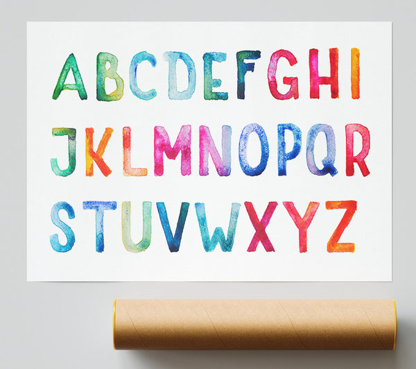 Rainbow Alphabet