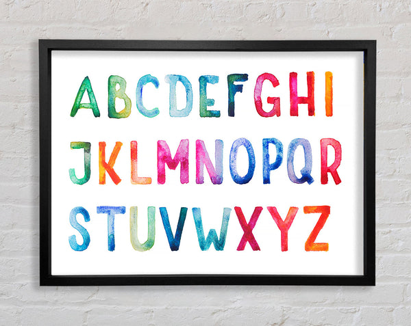 Rainbow Alphabet