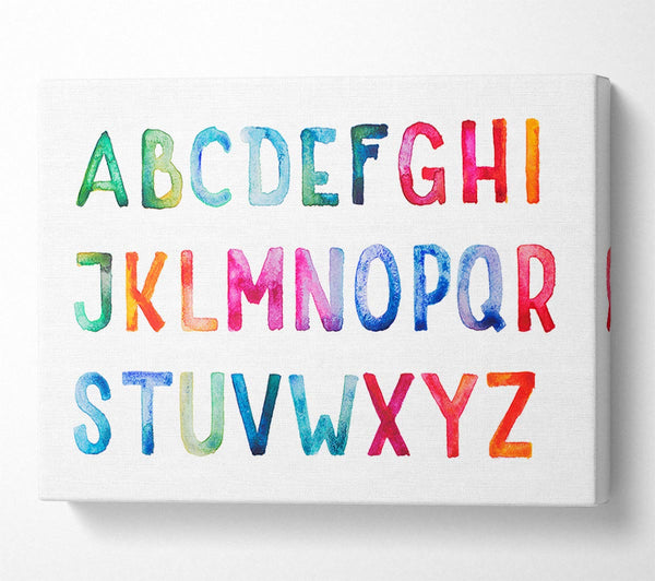 Rainbow Alphabet