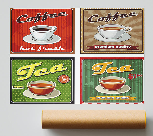 Retro Coffee Or Tea