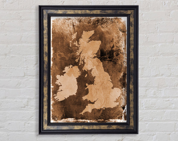 UK Retro Map