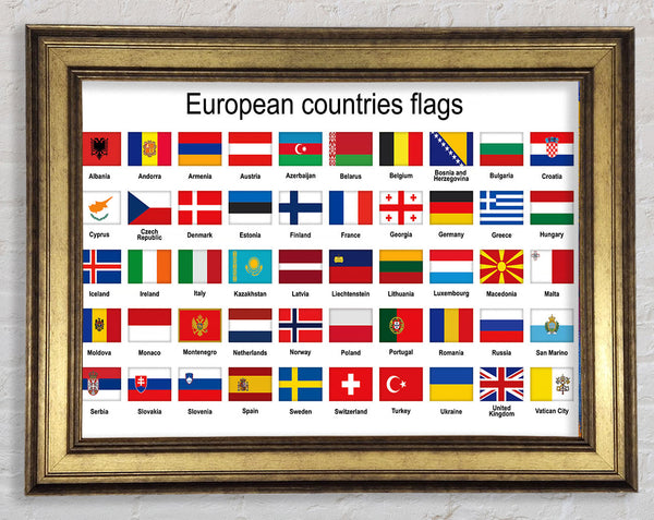 European Country Flags