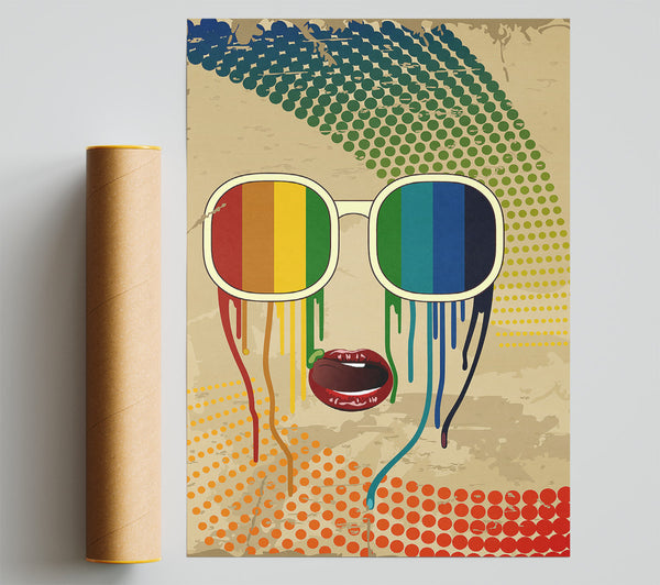 Rainbow Retro Shades