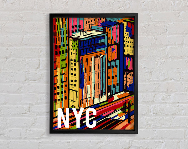 NYC Colourful City