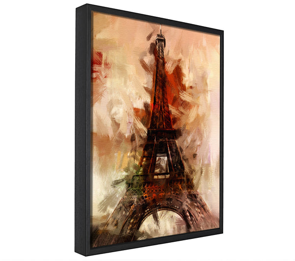 A picture of a Eiffel Tower 1 framed canvas print sold by Wallart-Direct.co.uk