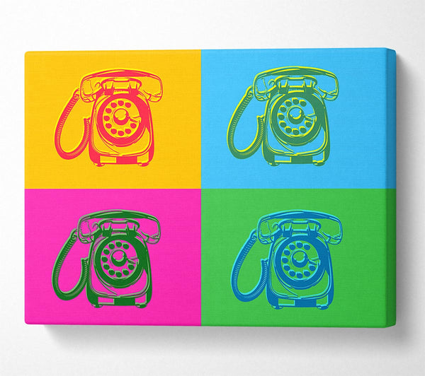 Pop Art Retro Telephones