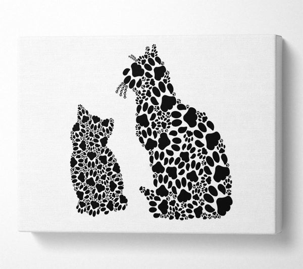 Paw Print Cats