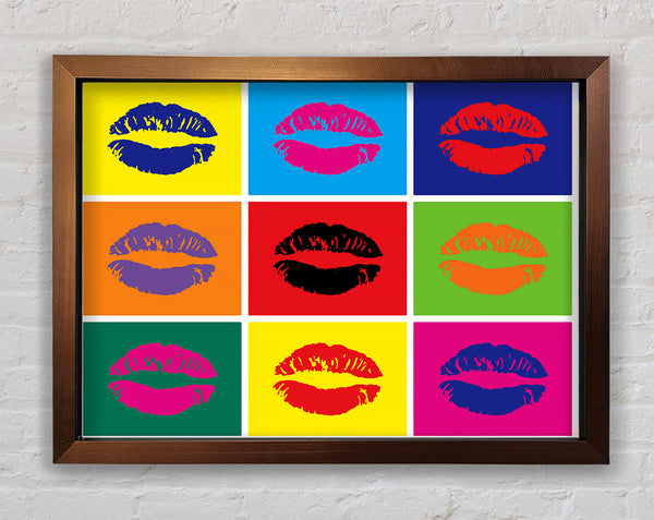 Lips Pop Art