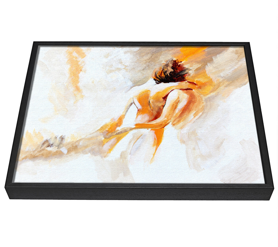 A picture of a In Love framed canvas print sold by Wallart-Direct.co.uk