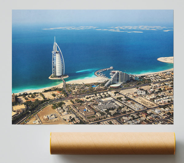 The Coast Line Of Burj Al Arab