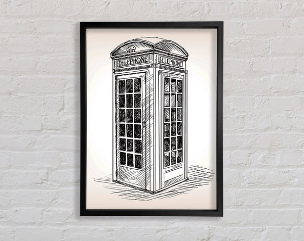 Phone Box Outline