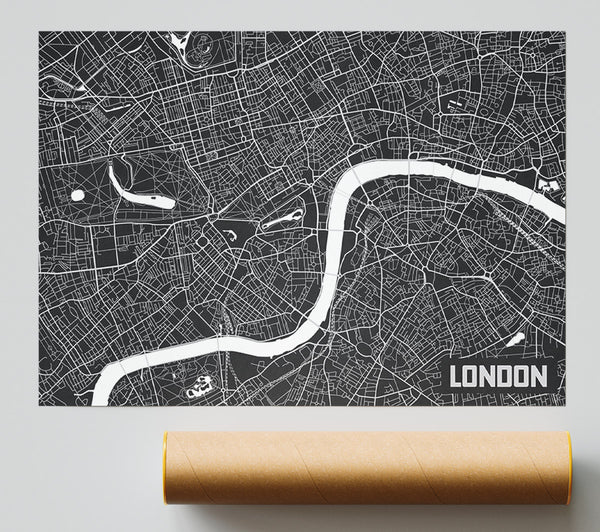 The Map Of London Thames 3