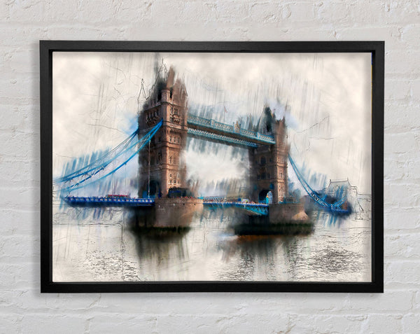 Tower Bridge Watercolour