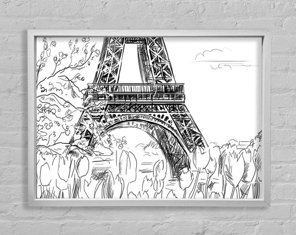 Eiffel Tower Close Up 1