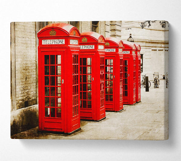 Red London Phone Boxes