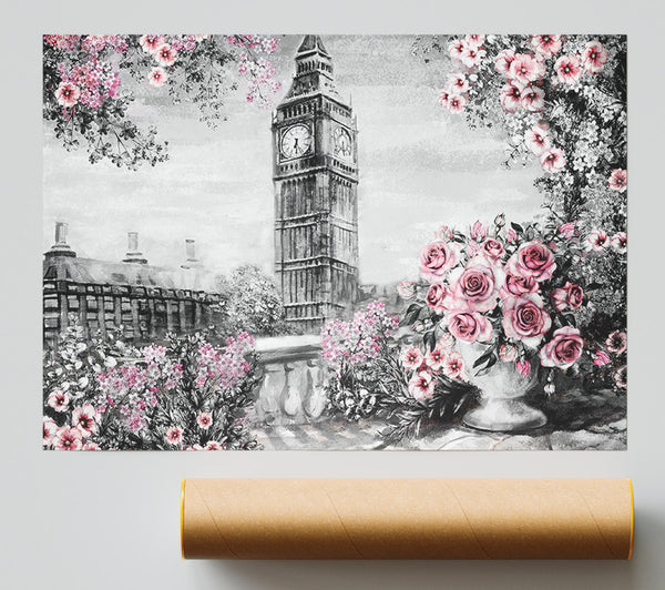 Big Ben Pink Roses