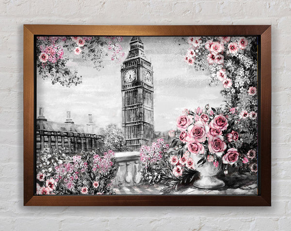 Big Ben Pink Roses