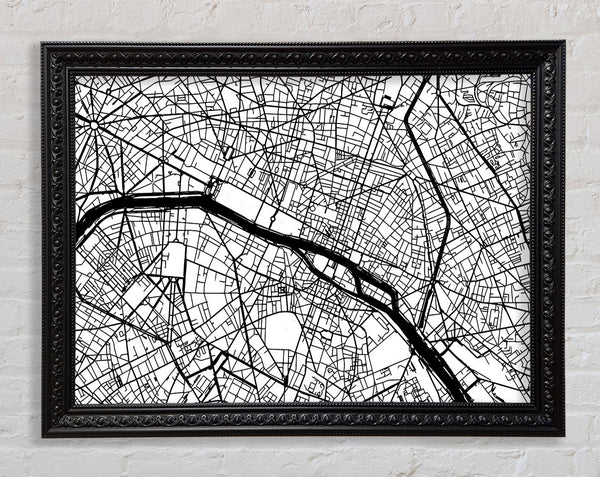 Map Of The City 3 Paris