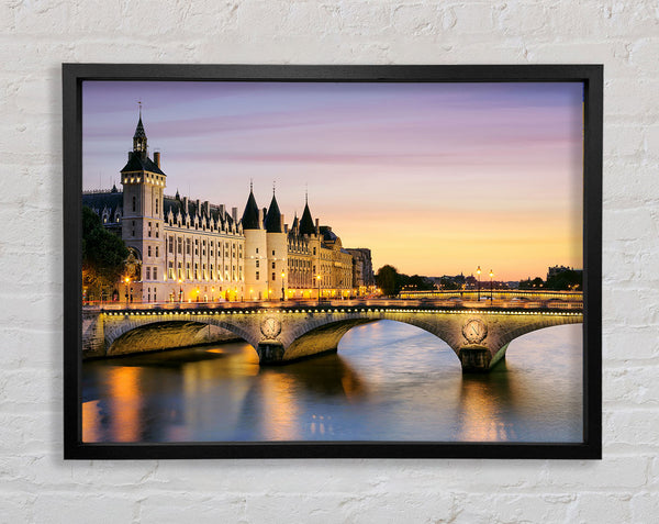 River Seine At Twilight 1