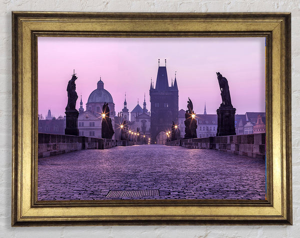 Charles Bridge At Dusk