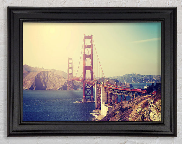 Golden Gate Bridge Retro