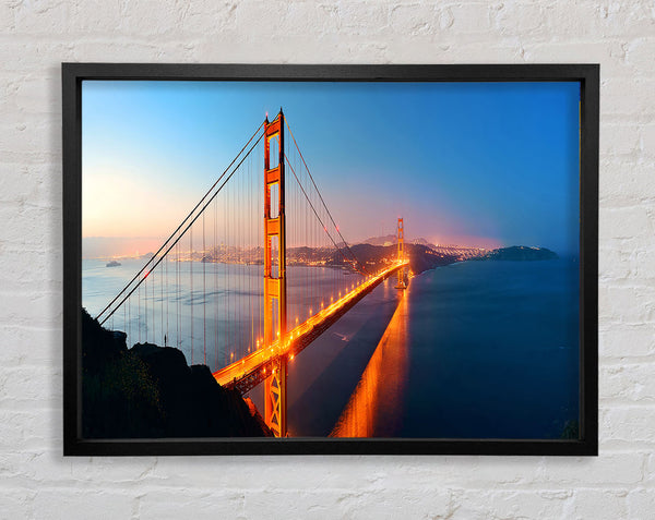 Reflections Of The Golden Gate Bridge