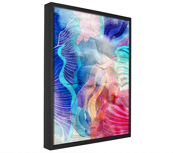 A picture of a Garden Of Dreams 2 framed canvas print sold by Wallart-Direct.co.uk