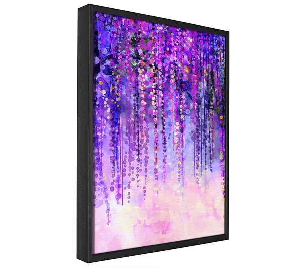 A picture of a Vibrant Willow Tree framed canvas print sold by Wallart-Direct.co.uk