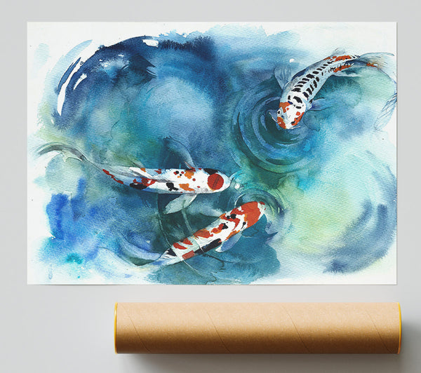 Koi Fish Teatime