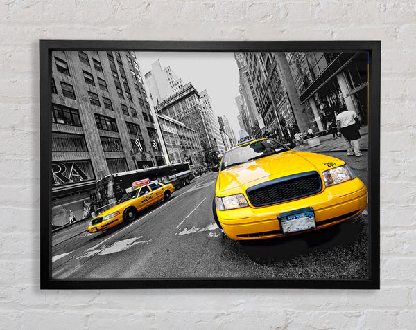 Yellow Cabs In New York 2