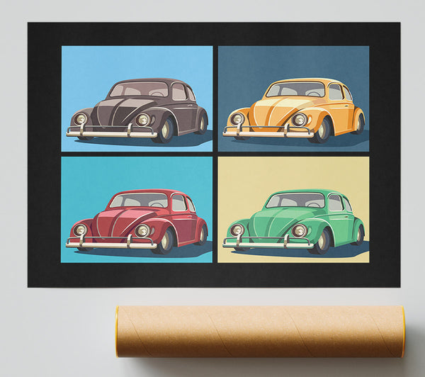 Vw Beetle Pop Art