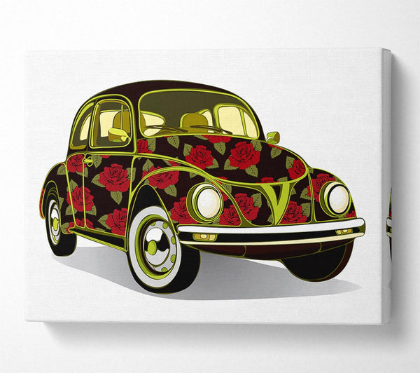 VW Beetle Flower Power