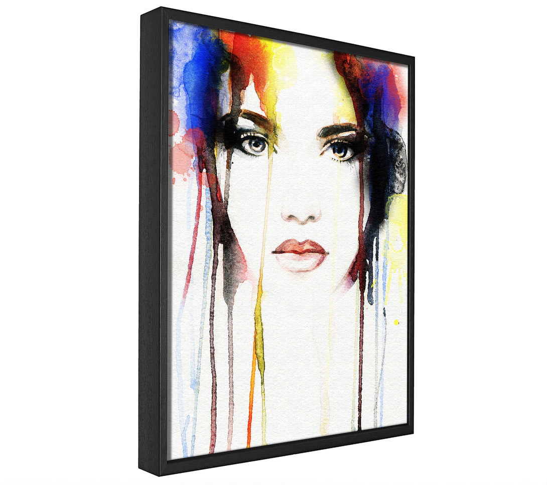 A picture of a Unicorn Hair framed canvas print sold by Wallart-Direct.co.uk