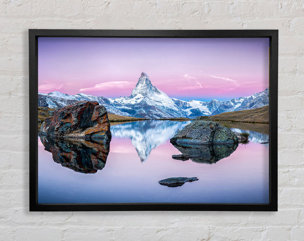 Snow Mountain Reflections