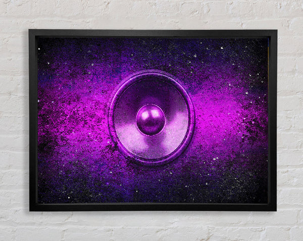 Purple Speaker