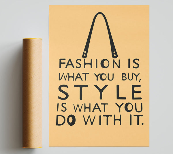 Fashion Is What You Buy