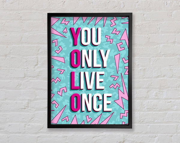 You Only Live Once