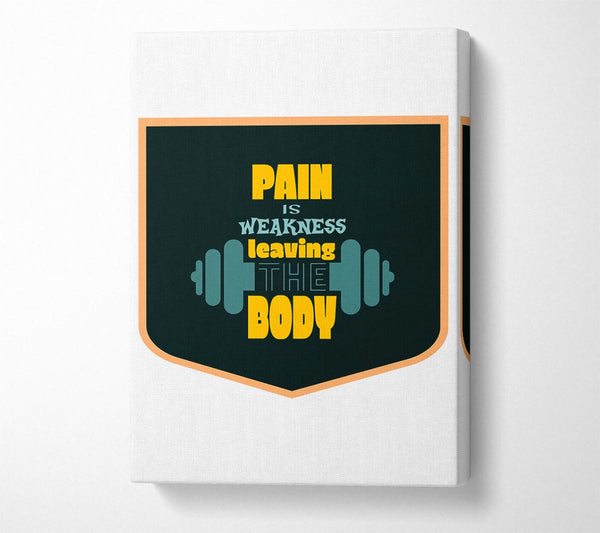 Pain Is Weakness Leaving The Body