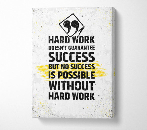 Hard Work Doesn't Guarantee Success