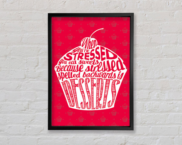 Stressed Spelled Backwards Desserts