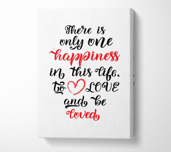 There Is Only One Happiness