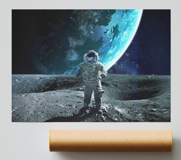 Astronaut On The Moon