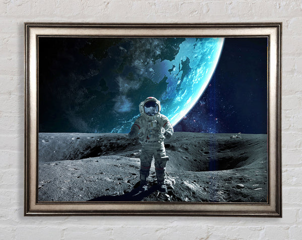 Astronaut On The Moon