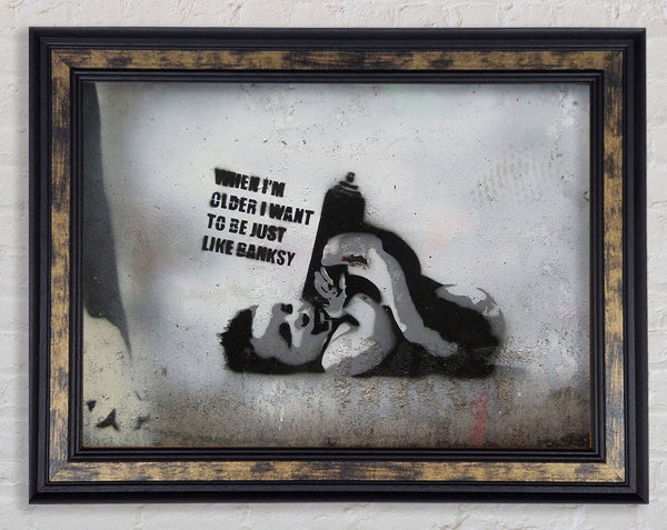 Be like Banksy