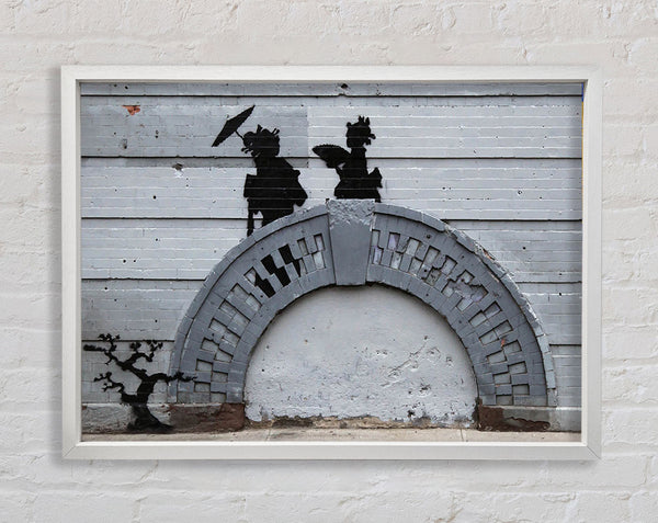 Banksy Geisha Bridge