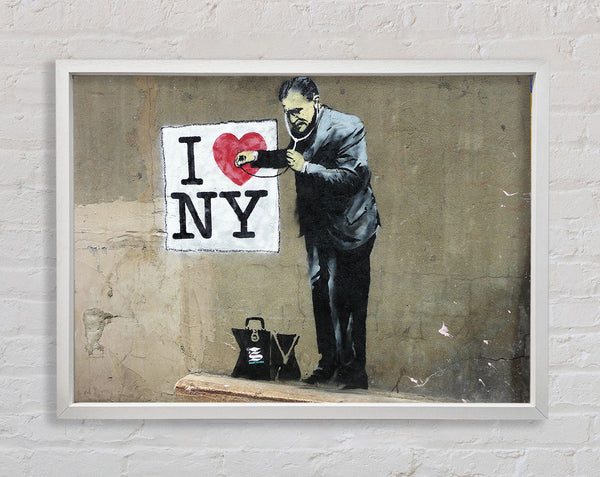 Banksy I love NY